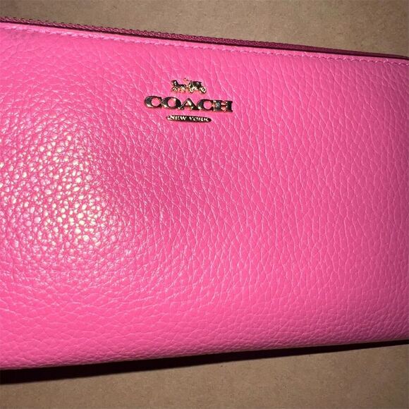 COACH Leather Wallet Excellent AUTHENTIC - Picture 5 of 8